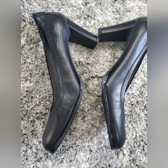 Stuart Weitzman Platform Pump Rounded-Toe Black Women's Shoes Sz 8 N New W Box - Picture 7 of 13